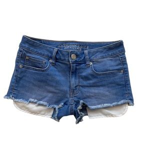 American Eagle Super Stretch Jean Shorts, Size US 6